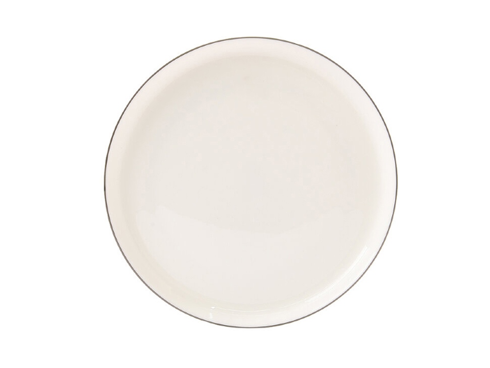 Тарелка PLATE 1 WHT, белый