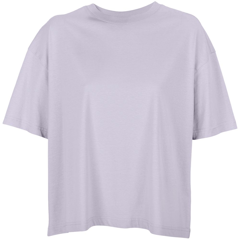 Футболка оверсайз женская Boxy Women, сиреневая, размер XL