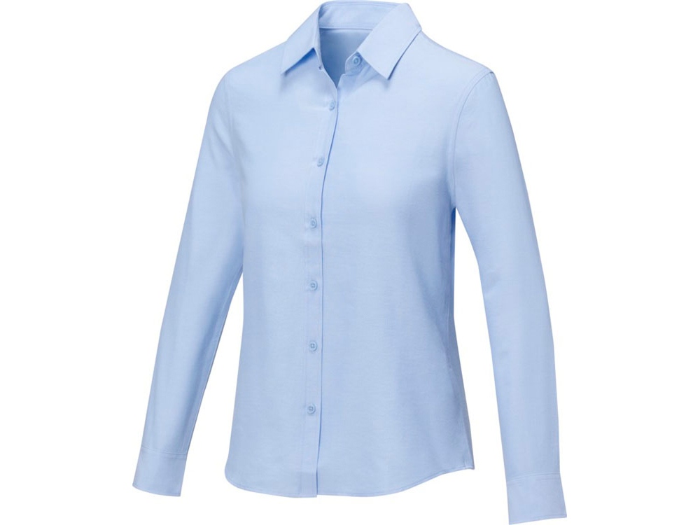 Pollux Женская рубашка с длинным рукавом, синий, 2XL