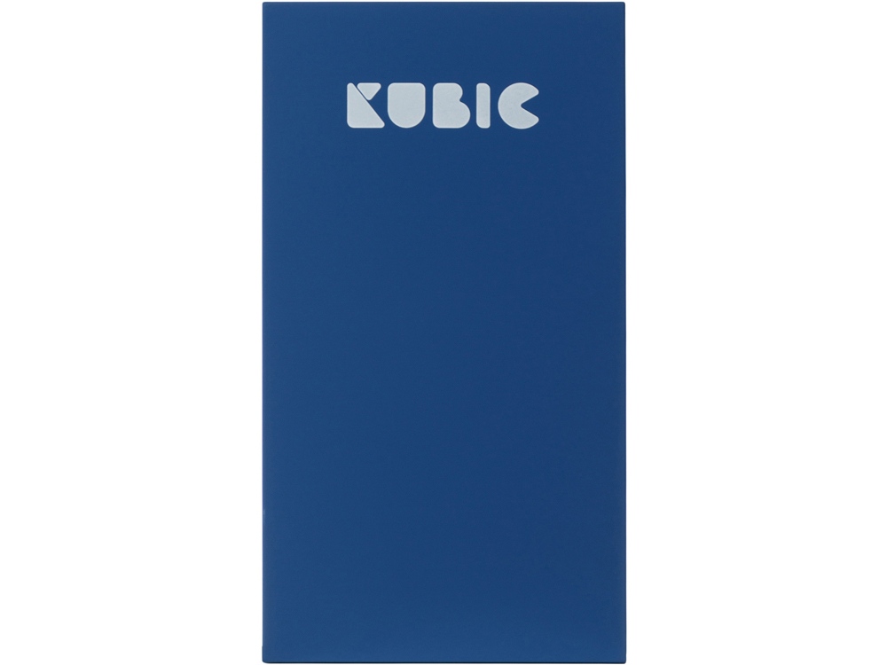 Внешний аккумулятор Kubic PB10X Blue, 10 000 мАч, Soft-touch, синий