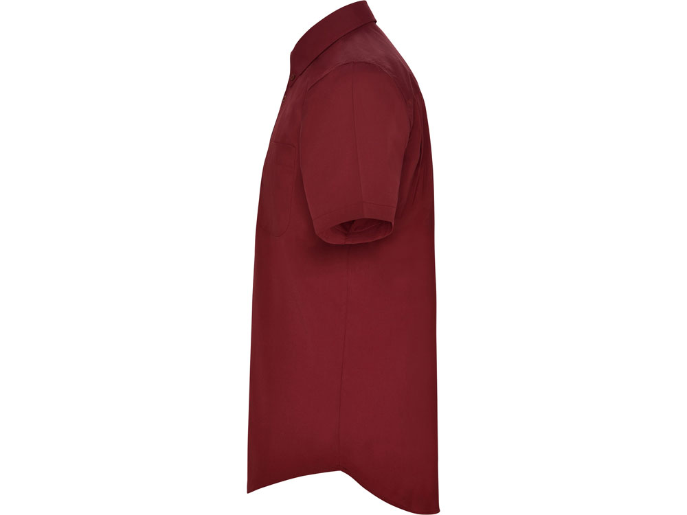 Рубашка Aifos мужская с коротким рукавом,  гранатовый, 3XL