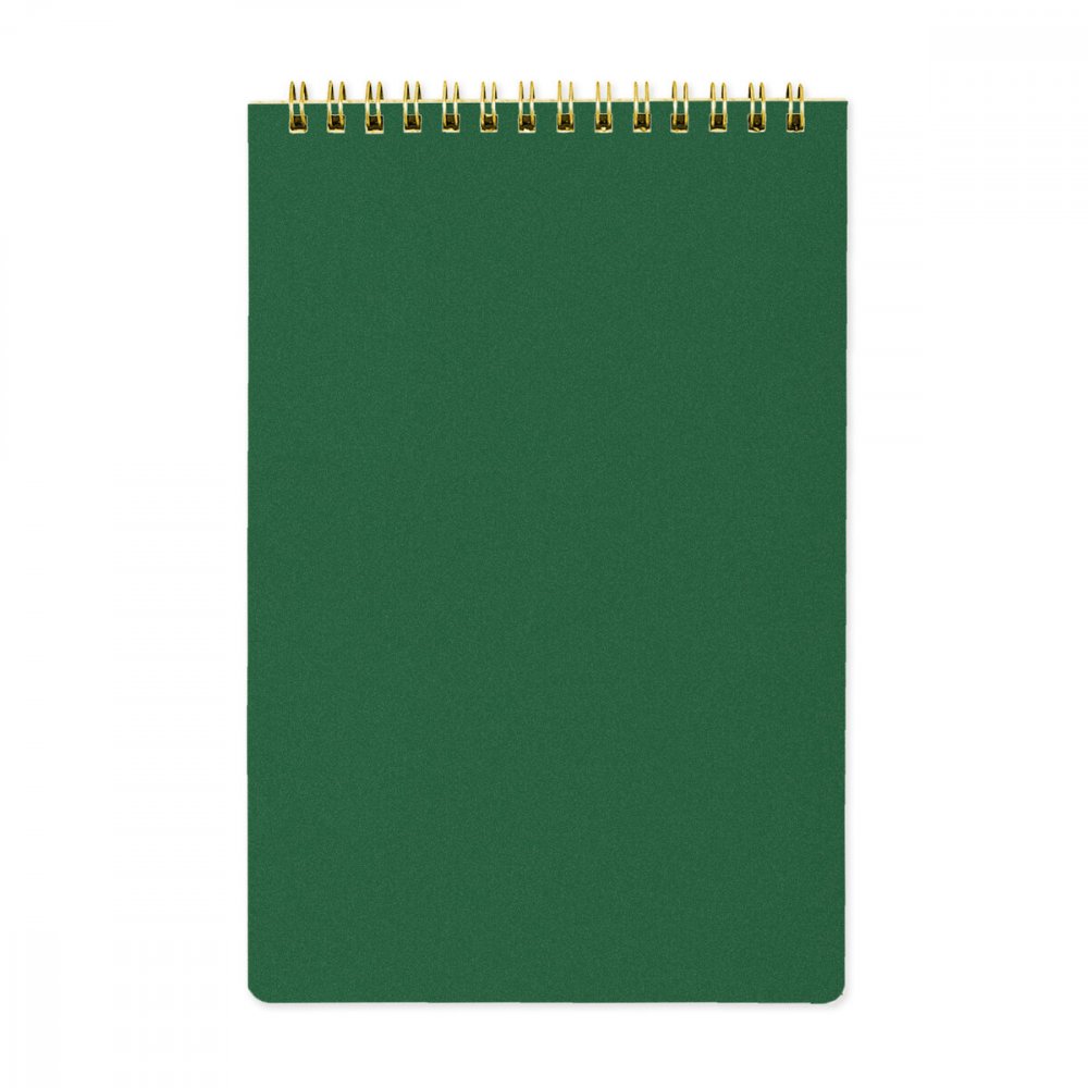 Бизнес - блокнот BrunoVisconti® А5 (127 х 200 мм) "PRAGMATIC" зеленый 60 л.