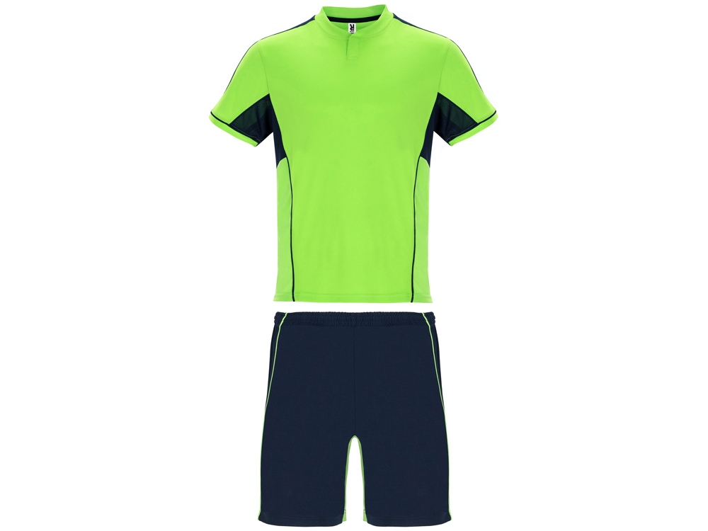 Спортивный костюм Boca, неоновый зеленый/нэйви, 2XL