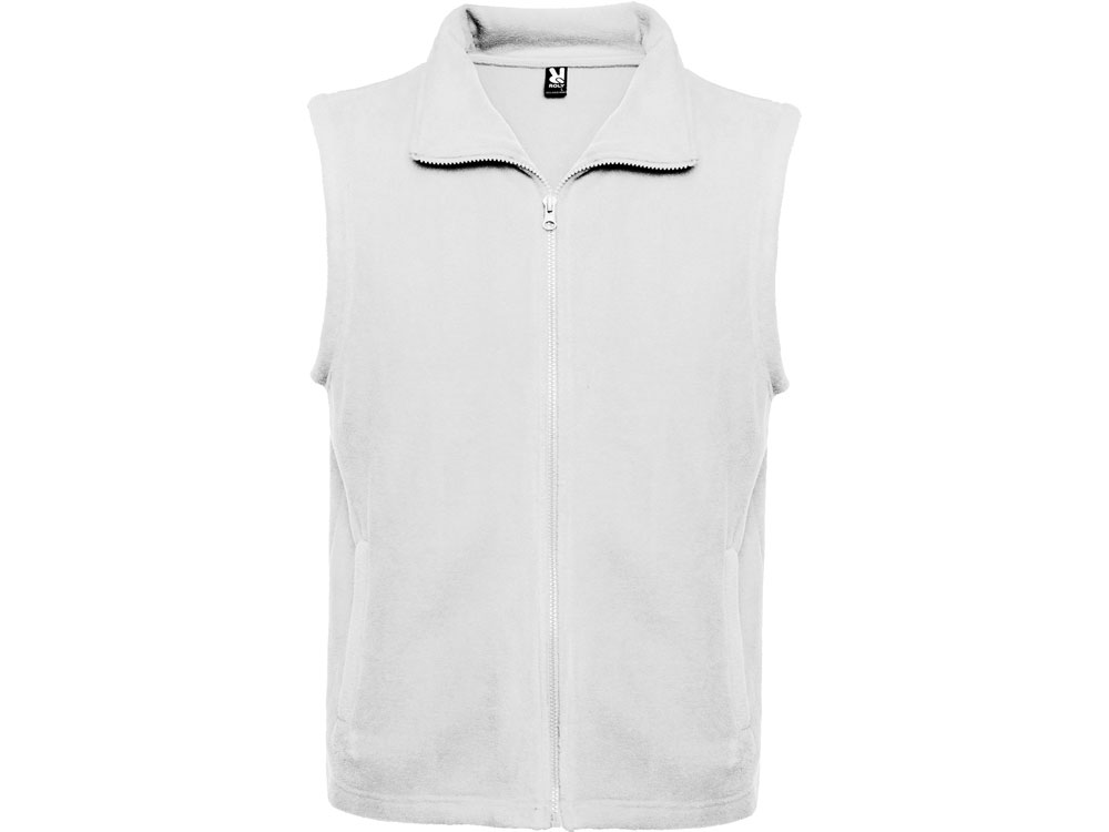 Жилет флисовый Bellagio, мужской, белый, 3XL