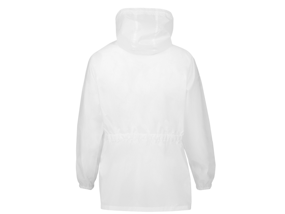 Дождевик Parka унисекс, белый, 2XL