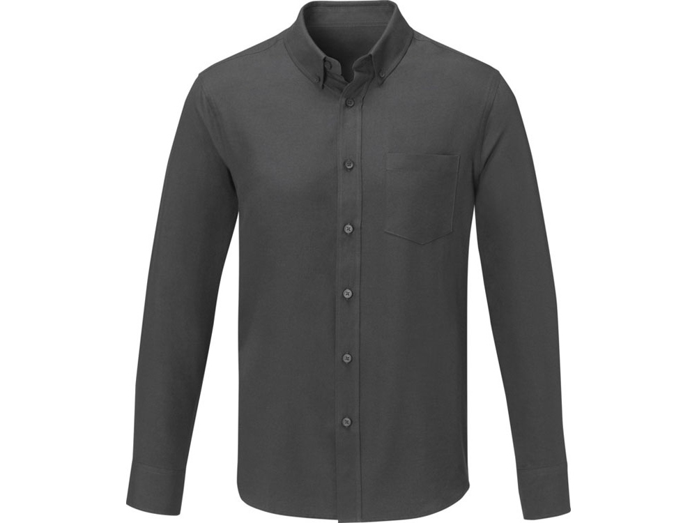 Pollux Мужская рубашка с длинными рукавами, storm grey, 3XL