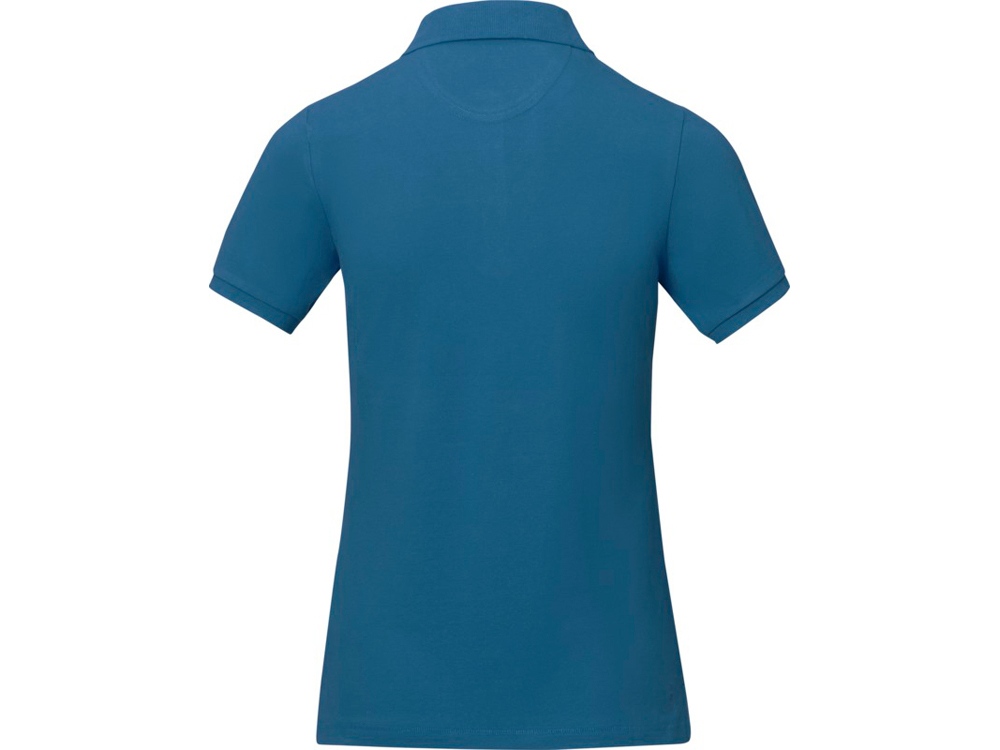 Calgary женская футболка-поло с коротким рукавом, tech blue (деним), XL