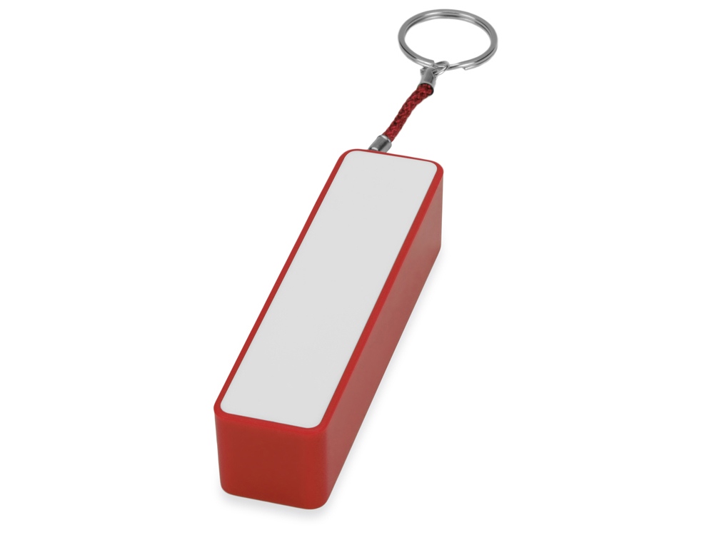 Портативное зарядное устройство Сатурн, 2200 mAh, красный