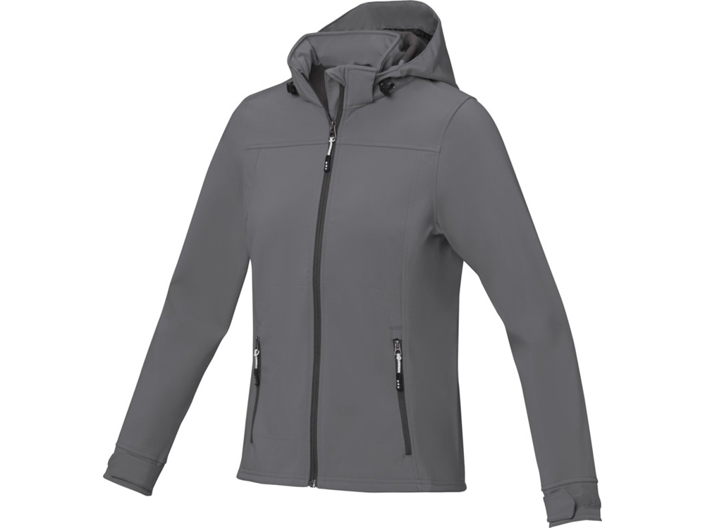 Куртка софтшел Langley женская, steel grey, M