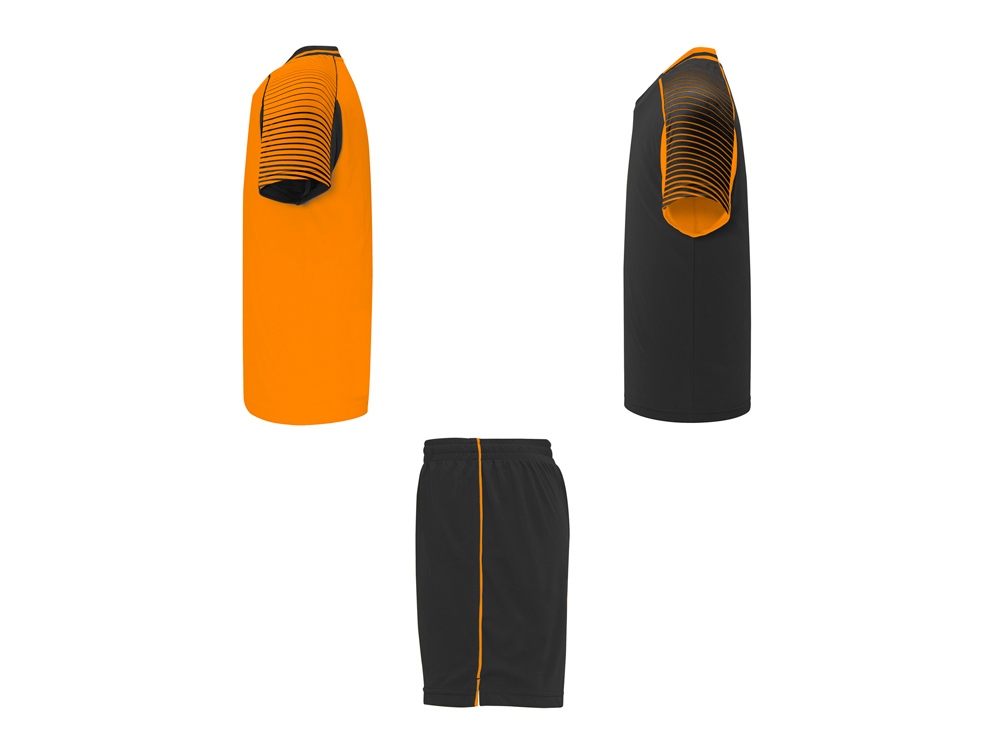 Спортивный костюм Juve, оранжевый/черный, 2XL