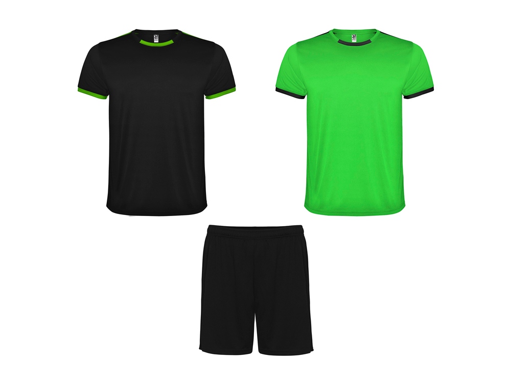 Спортивный костюм Racing, лаймовый/черный, 2XL