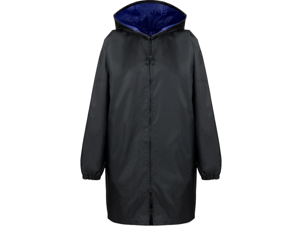 Дождевик Bi-color унисекс, синий классический/черный, XL/2XL