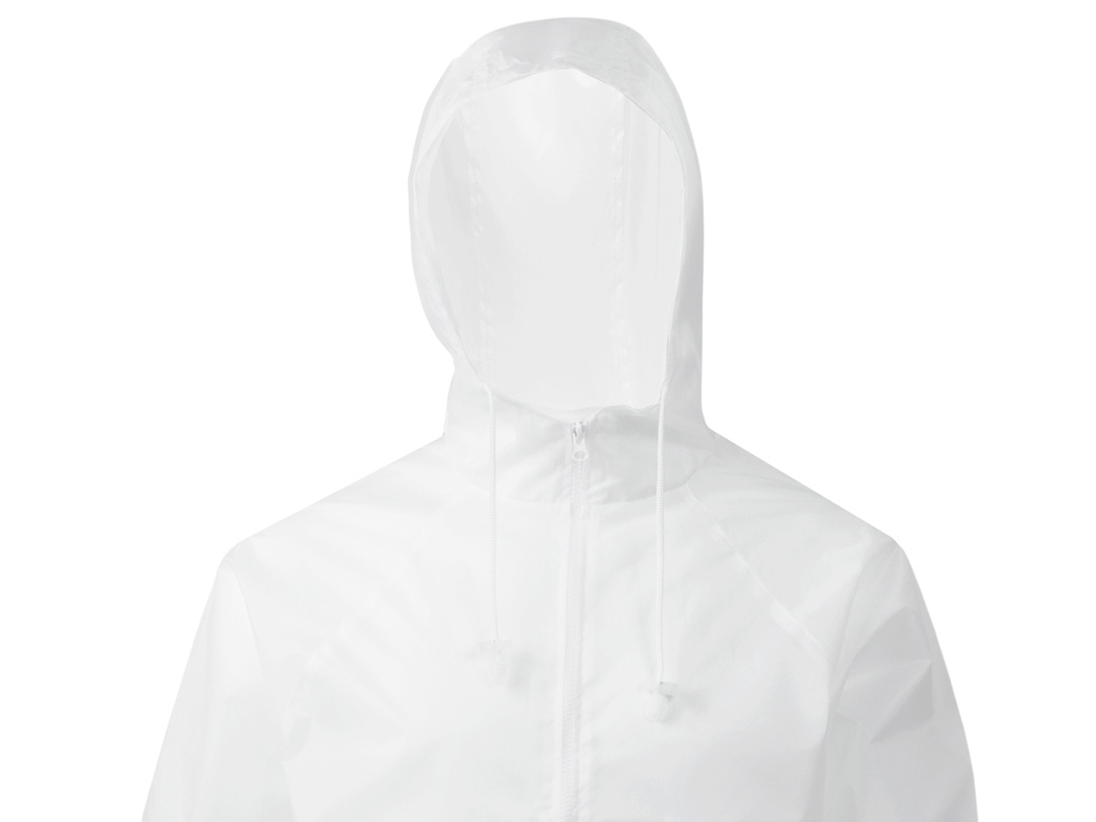 Дождевик Parka унисекс, белый, 2XL