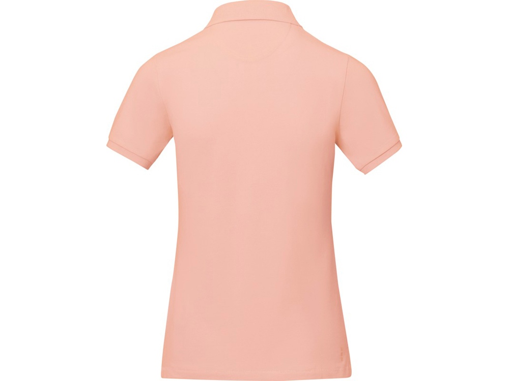 Calgary женская футболка-поло с коротким рукавом, pale blush pink, XL