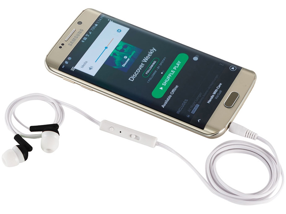 Наушники Earbuds, черный