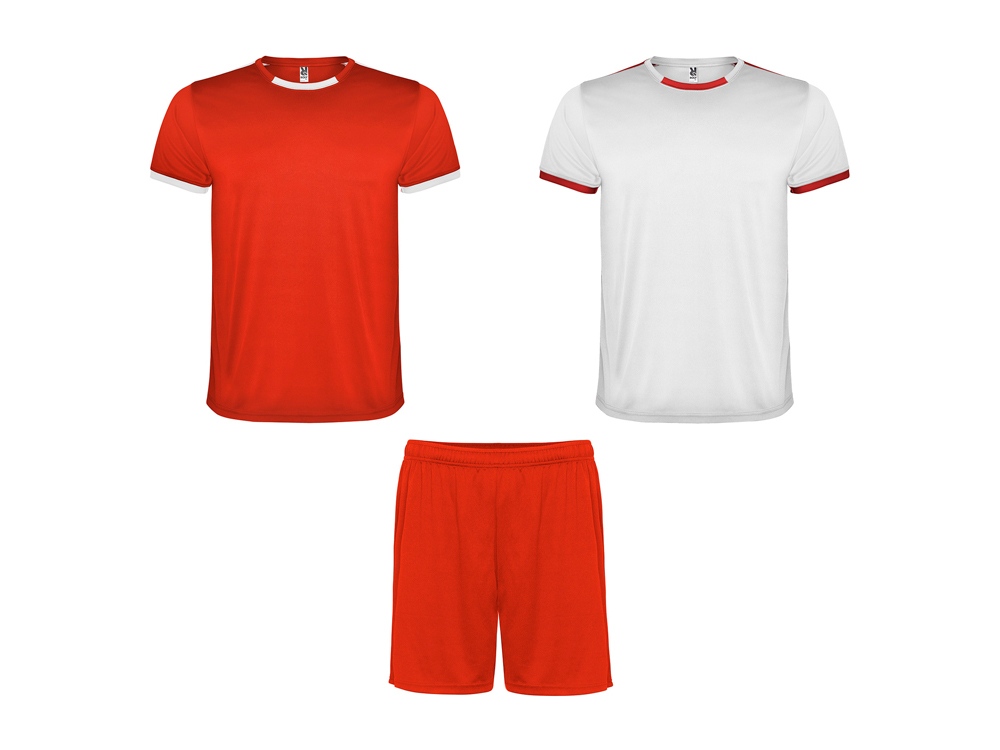 Спортивный костюм Racing, белый/красный, 2XL