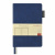 Бизнес - блокнот BrunoVisconti® А5 (145 х 213 мм) "BOSTON" синий 80л.