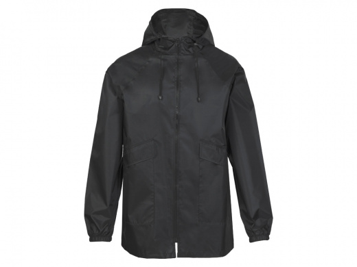 Дождевик Parka унисекс, черный, M