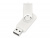Флеш-карта USB 2.0 32 Gb Квебек, белый