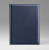 Еженедельник датированный Рустик, 21х26 см, блок 275, бумага белая, переплет фиксированный, синий, серебряный срез