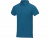 Calgary мужская футболка-поло с коротким рукавом, tech blue, 3XL