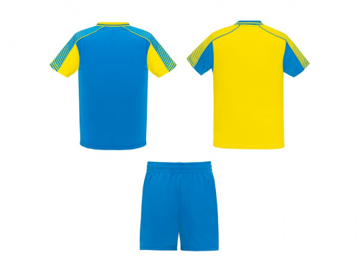 Спортивный костюм Juve, желтый/королевский синий, 2XL