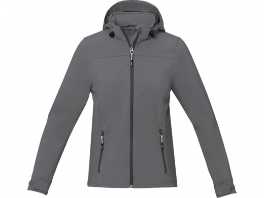 Куртка софтшел Langley женская, steel grey, M