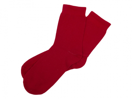 Носки Socks женские красные, р-м 25, 36-39