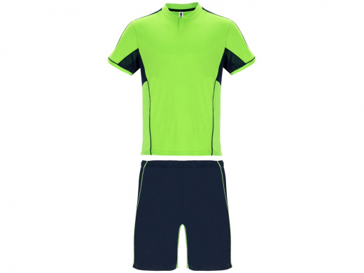 Спортивный костюм Boca, неоновый зеленый/нэйви, XL