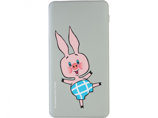 Внешний аккумулятор Винни-Пух, 5000 mAh, серый