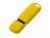 USB-флешка на 16 ГБ 3.0 USB, с покрытием soft-touch, жёлтый