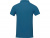 Calgary мужская футболка-поло с коротким рукавом, tech blue, 3XL