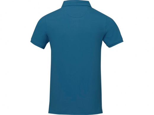 Calgary мужская футболка-поло с коротким рукавом, tech blue, 3XL