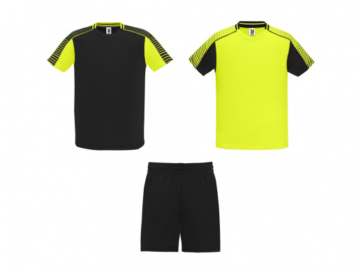Спортивный костюм Juve, неоновый желтый/черный, M