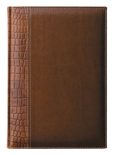 Ежедневник недатированный Dandy А5 15х21 см., тоскана кроко