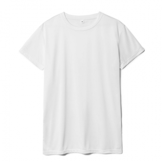 Футболка унисекс для сублимации Paint Tee, белая, размер 52