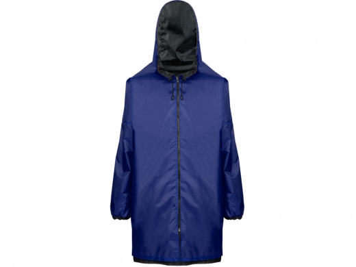 Дождевик Bi-color унисекс, синий классический/черный, XL/2XL