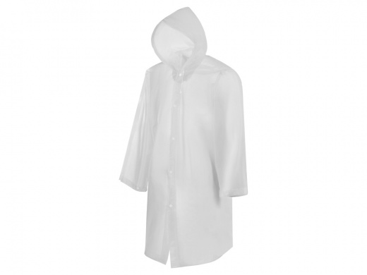 Дождевик Hawaii light c чехлом унисекс, белый, XL-2XL