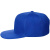 Бейсболка Snapback с прямым козырьком, ярко-синяя