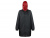 Дождевик Bi-color унисекс, красный/черный, XL/2XL