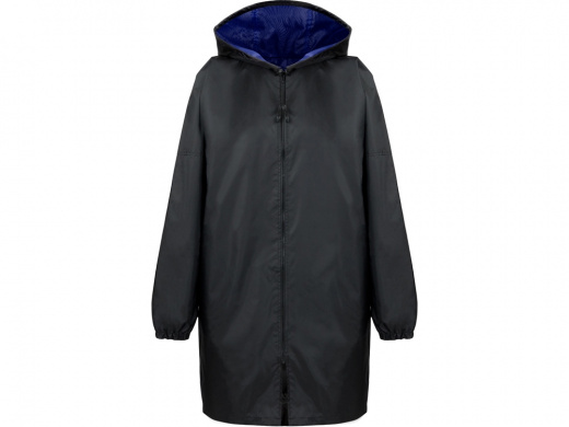Дождевик Bi-color унисекс, синий классический/черный, XL/2XL