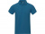 Calgary мужская футболка-поло с коротким рукавом, tech blue, 3XL