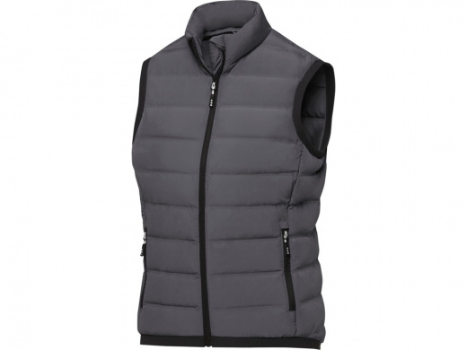 Caltha женский утепленный пуховый жилет, storm grey, XL