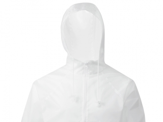 Дождевик Parka унисекс, белый, S