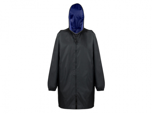 Дождевик Bi-color унисекс, синий классический/черный, XL/2XL