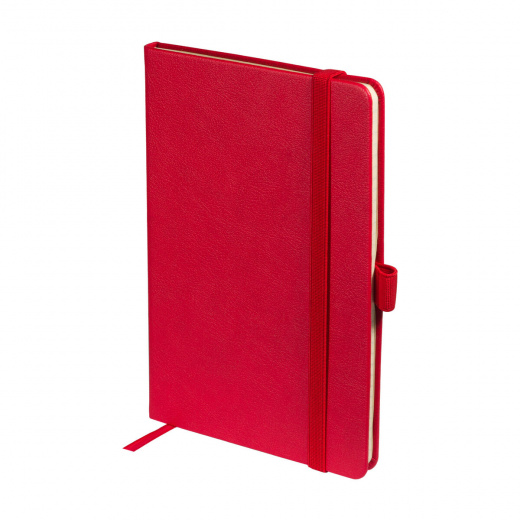 Бизнес - блокнот BrunoVisconti® А5 (140 х 215 мм) "CITY" красный 80л.