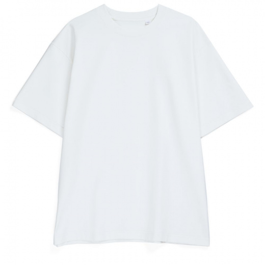 Футболка оверсайз Kangas, белая, M/L