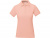 Calgary женская футболка-поло с коротким рукавом, pale blush pink, XL
