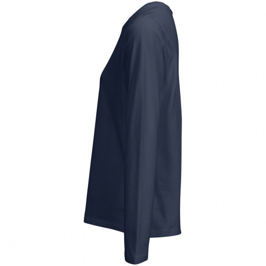 Футболка с длинным рукавом женская Monarch Women, темно-синяя (navy), размер XL